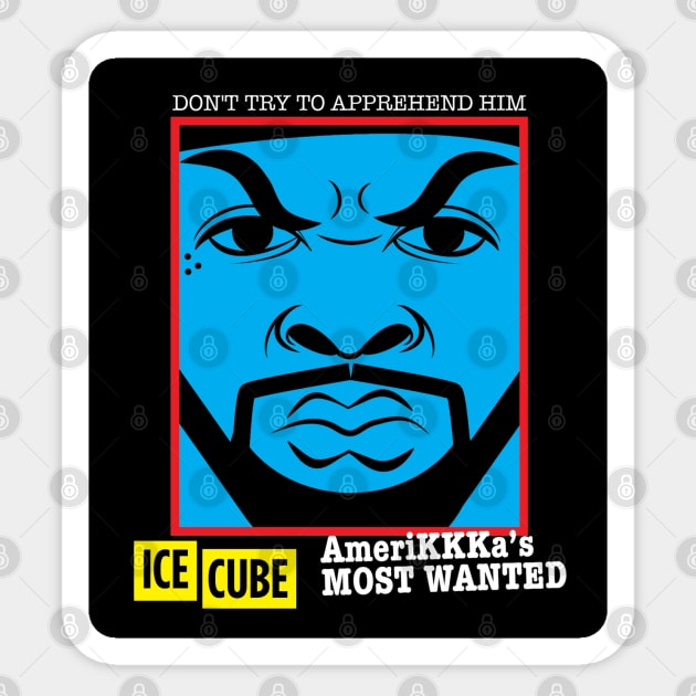 AmeriKKKa's Most Wanted Sticker by DIGABLETEEZ